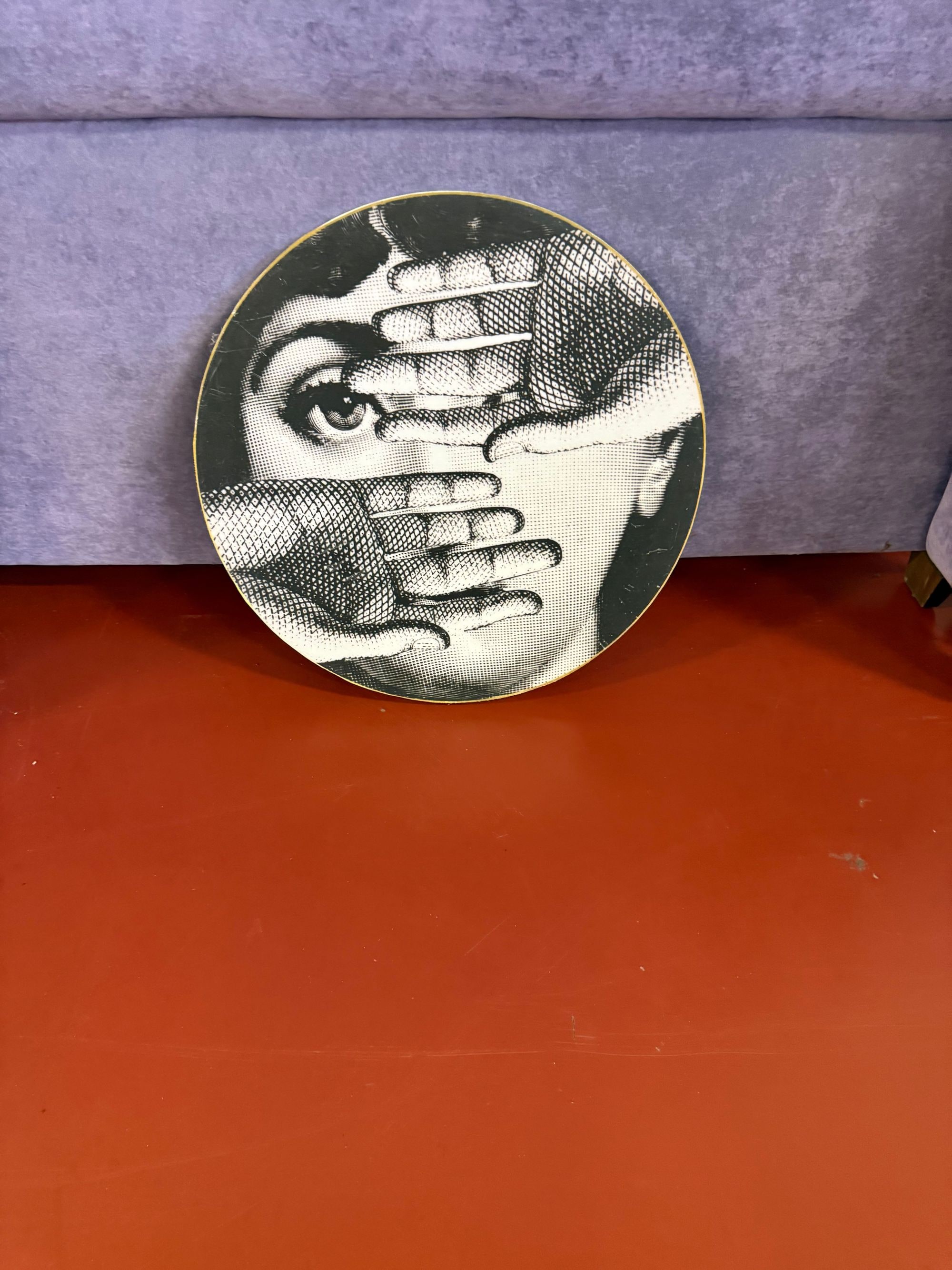 Fornasetti 'Tema e Variazioni' Decorative Plate, Motiv 15