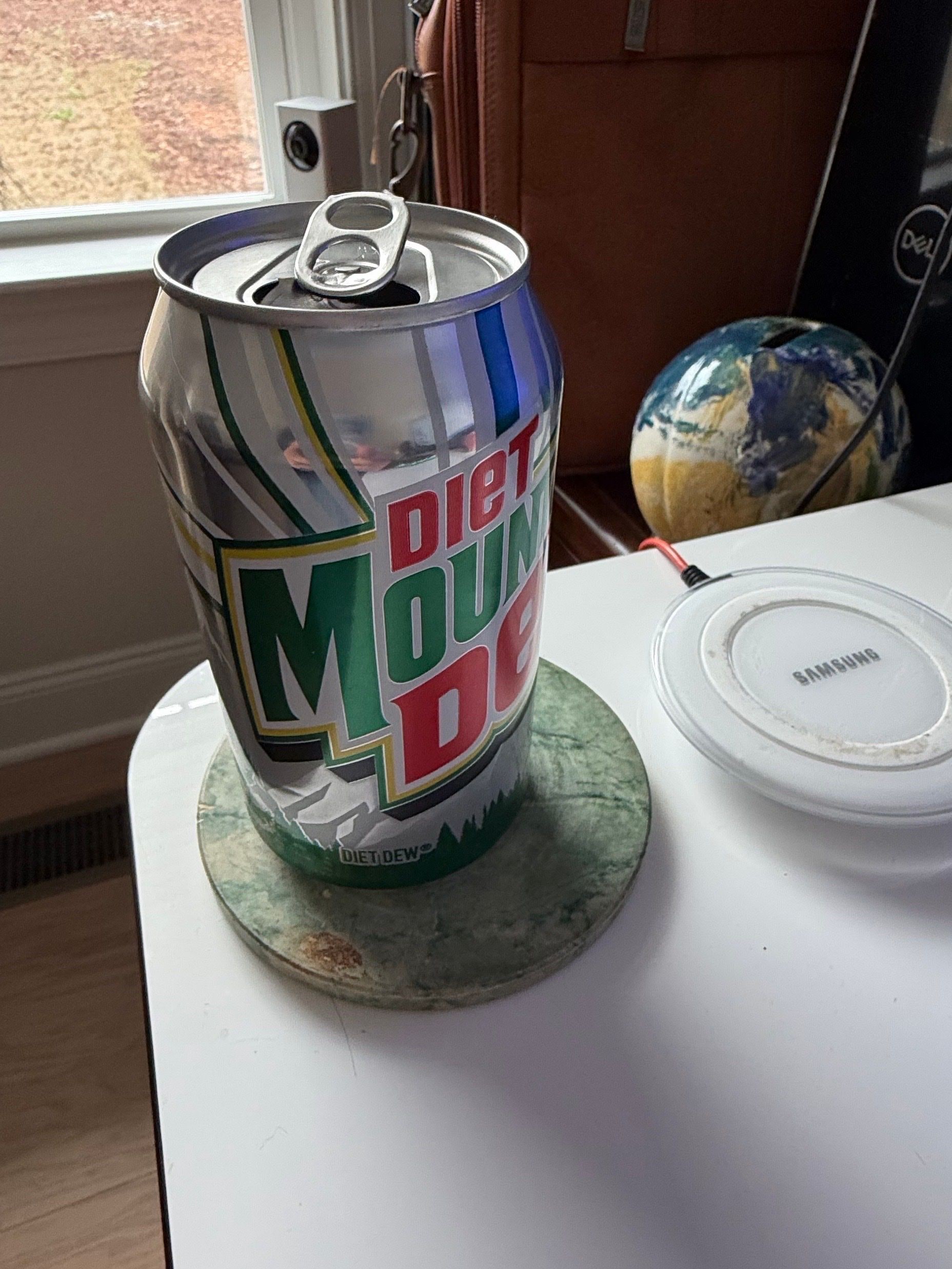 Vintage 1995 Diet Mountain Dew Soda Can