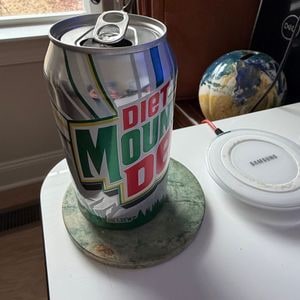 Vintage 1995 Diet Mountain Dew Soda Can