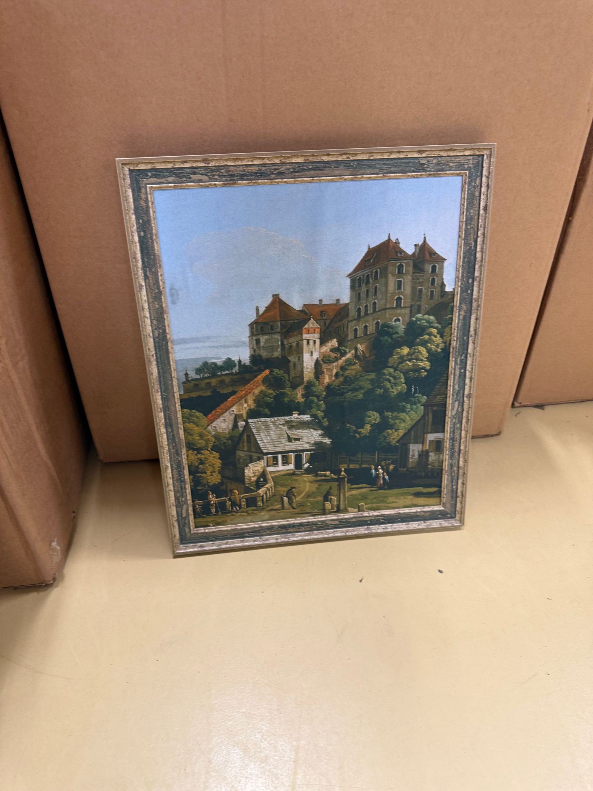 European Cityscape Painting by Piet van Beek