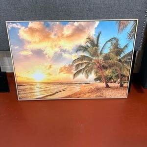 Lanikai Beach Sunset Canvas Art Print