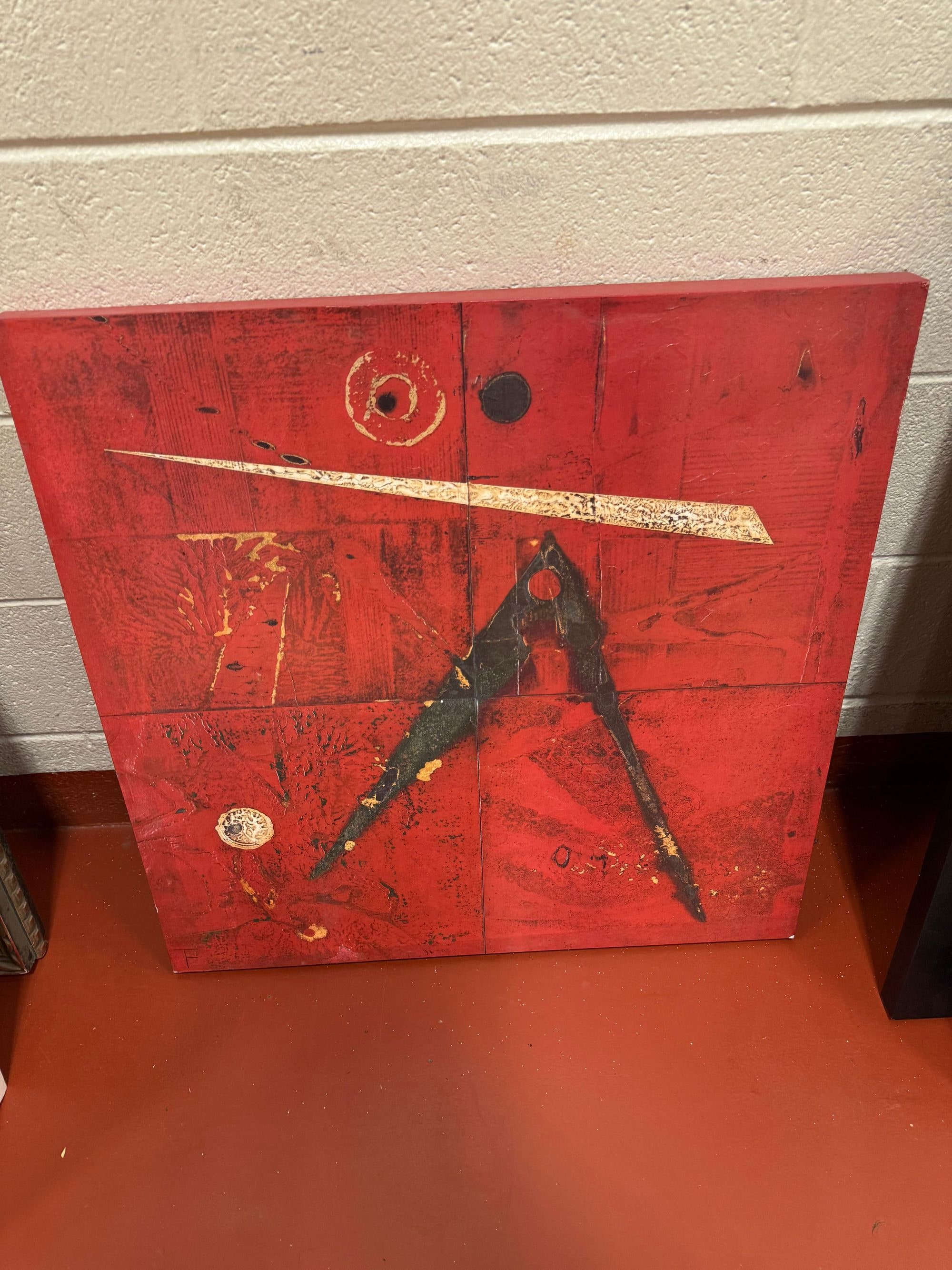 Abstract Mixed Media Wall Art by Arturo Luz