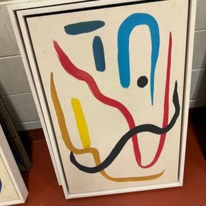 Abstract Painting in the style of Joan Miró